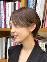 ピークアブー 原宿ハラカド(PEEK-A-BOO) ☆丸みショートボブカットおさまり原宿30代40代