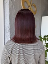 ルーチェ バイ シカマ(LUCE by ∞ SIKAMA) チェリーレッド×切りっぱなし