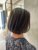 アカラ アネックス(acala annex)&nbsp;ハイライトラインボブ【30代/40代/髪質改善/イルミナカラー】