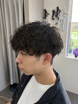 ヒストリー 元住吉(HISTORY)&nbsp;束感ニュアンスパーマ メンズショート