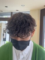 Men's salon Swell 成田店 Men'sパーマ/Men'sカット/眉毛【メンズサロン スウェル】&nbsp;マッシュ×波巻きスパイラル [#成田 #MEN'S #メンズサロン]