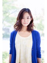 ヘアメイク サン スーシ(HAIR MAKE sans souci) ざっくり束感ミディ