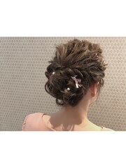 フワフワヘアアレンジ【奈良市新大宮】