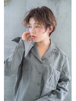 ネオリーブアイム 横浜西口店(Neolive aim)&nbsp;センターパートのトレンドショート