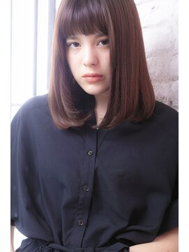 プライズ アイリス 池袋東口店(prize Iris) 【池袋東口店/池袋】大人シンプルボブ/ナチュラルグレージュ