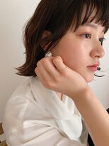 マッシュ チャヤマチ(MASHU chayamachi)&nbsp;切りっぱなしボブ