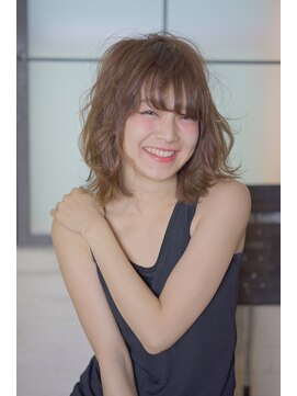 ディスオモテサンドウ 表参道(This OMOTESANDO) 空気感エアリーパーマ★モーブブラウン