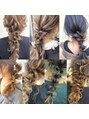 キッススワン(KISS SWAN)&nbsp;ヘアアレンジはどの角度から見ても可愛いシルエットを。
