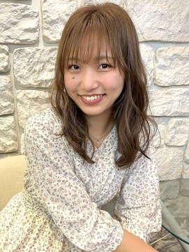 スウィートラヴィール(Sweet Ravir) 色素薄めで触れたくなる透け髪☆クリーミーベージュカラー