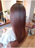 髪質改善ロングストレート