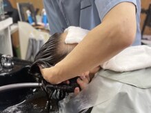 和やかの雰囲気（頭皮クレンジングスパで頭皮環境を整える。）