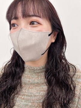 キー(kii) パーマ 赤髪 福岡 天神 薬院 ロングヘア 20代 30代