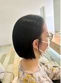 ぱっつんボブ