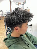 グート ヘアーメイク(gut HAIR MAKE) メンズ ジェットモヒカン ツイストスパイラル