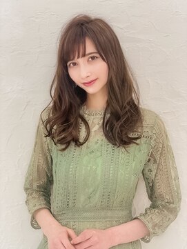 エクラート セントラル 赤坂(ECLART CENTRAL) 20代30代髪型 韓国風ロング 韓国カラー 美肌カラー サイドバング