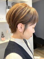 ベルベットヘア 千早店(Velvet hair)&nbsp;丸みミニマムショート 【福岡聖容】