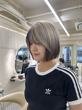 ニコ トウキョウ ヨコハマ(nico) 切りっぱなしボブ/ボブ/ミニボブ/ミディアム