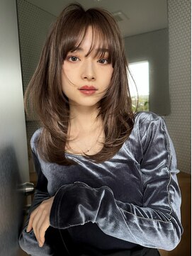 サイン 表参道(SIGN) ザクザクレイヤーカット巻き方簡単ロング韓国アイドル表参道渋谷