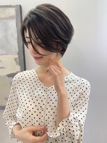 ジエクト アイロ(The Ect ilo)&nbsp;白髪ぼかしハイライト アッシュブラック フレンチカジュアル