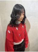 韓国レイヤーショートボブブリーチなしダブルカラー[大宮]