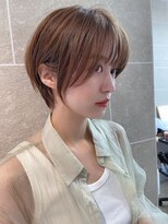 ロット 横浜(lot)&nbsp;レイヤー丸みショート/くびれヘア[横浜駅]