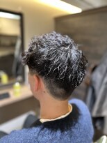 エクファフォーメン(EX-FA FOR MEN)&nbsp;マッシュパーマ/ウルフ/アッシュブラック/カルマパーマ