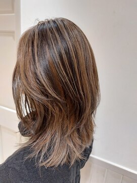 カムバイネオリーブ 溝の口店(Cam by neolive) ☆ウルフカット・コントラストハイライトカラー☆