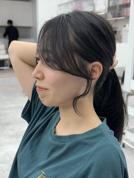 ビューブルー 亀戸錦糸町(VIEW BLUE) ◎美髪カールグレージュエアリーロングセミディ似合わせ前髪