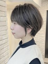 絶壁解消/ひし形/くびれ/大人ショートボブ/60代50代40代