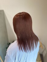 シスイ(sisui)&nbsp;セミロングレイヤー/ピンクブラウンカラー