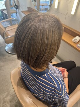 アンドビューティフル 恵比寿(andbeautiful) 白髪ぼかし 脱白髪染めハイライト