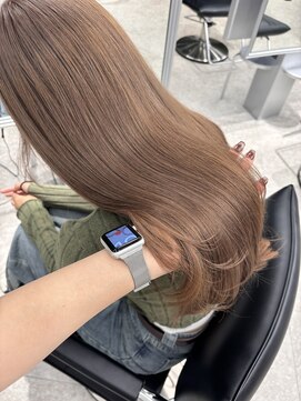 ペレ 梅田(PELE) 前髪/アンブレラカラー/こなれミディ/イメチェン/ウェーブパーマ