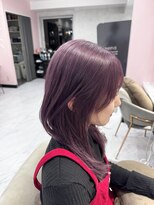 ジーナ 名駅(XENA.) 《xena/まりあ》うるうる透明感 ラベンダーピンク*°.+