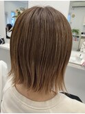切りっぱなしボブ