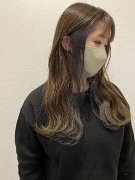 アルティーナプライベート(altina PRIVATE) ロングxインナーグレー