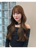 【LICCA 伊崎優李】韓国ヘア/レイヤーカット/前髪/姫カット