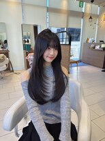 ローレン(Rollen)&nbsp;黒髪ロングヘアーレイヤーカット☆