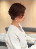 大人可愛いショートスタイル【カット×イルミナカラー】