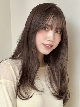 ローネス ギンザ(LONESS ginza) レイヤーカット/くびれヘア/マロンベージュ/透明感カラー