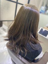 あお へあさろん 明るめオリーブカラー