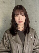 ヨーク(YOKE)&nbsp;ミディアムレイヤーフェイスレイヤー暖色ワインレッド