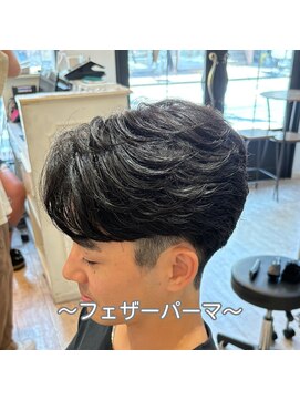 アロハ(ALoha) メンズ フェザーパーマ