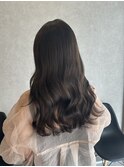 透明感グレージュ