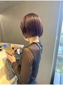 秋先取りボルドーカラー