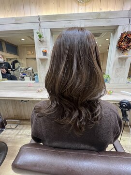 シップス ヘアブース(ship's hair booth) ロングウルフ