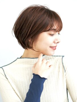 インセプション 銀座(INCEPTION) 前下がりショート・ボブ/絶壁解消/前髪あり/40代/30代/内巻き