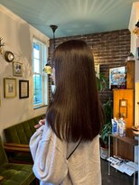 アズグロウヘアー(AS GROW HAIR)&nbsp;やわツヤブラウンロング