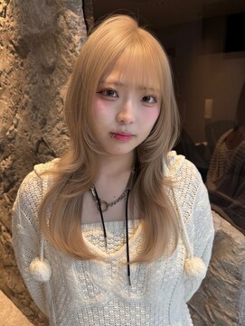 アスター 天神大名店(Aster) 福岡で叶う/オリーブグレー/小顔に見えるヘア/ココアベージュ