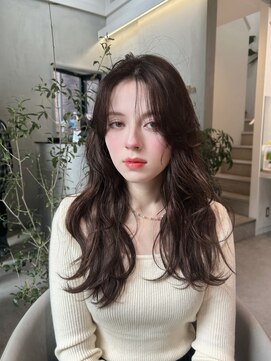 ロンド パルティール 大宮(Lond partir) オリーブグレー/韓国風巻き/レイヤーカット/マロンベージュ/大宮