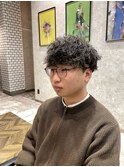 マッシュ×シャドウパーマ（12月）
